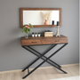 Hanah Home Espejo de Nogal Z11050CV
